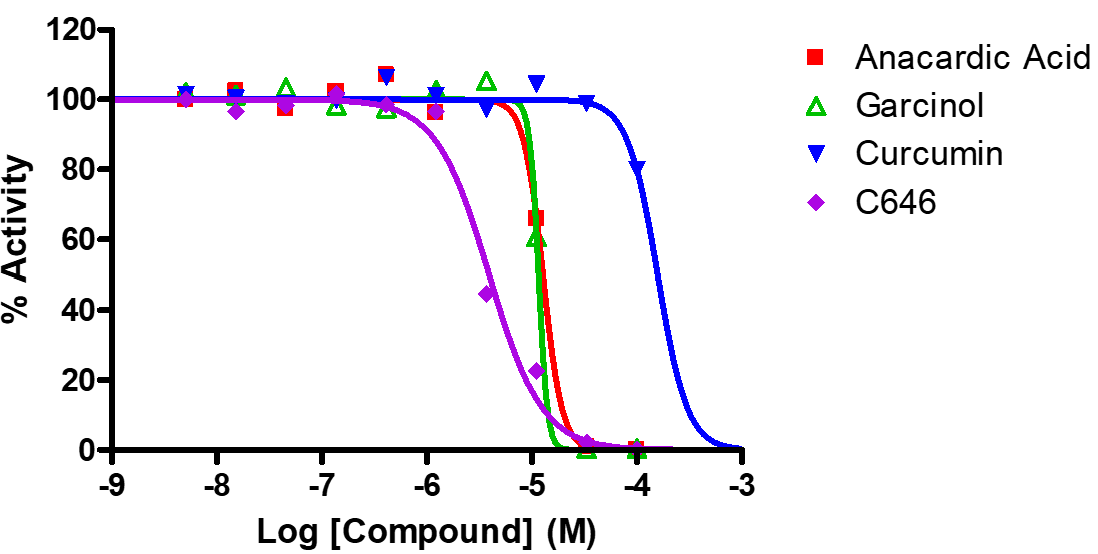 Reference Compound IC50 for KAT8