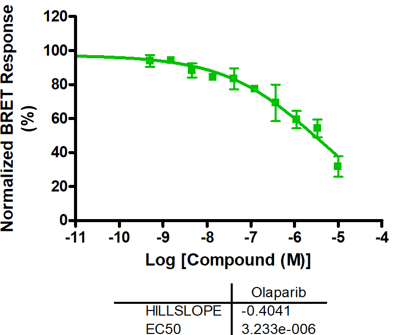 Reference compound IC50 for PARP12