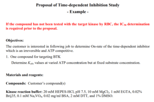 Proposal of Time-dependent Inhibition Study – Example